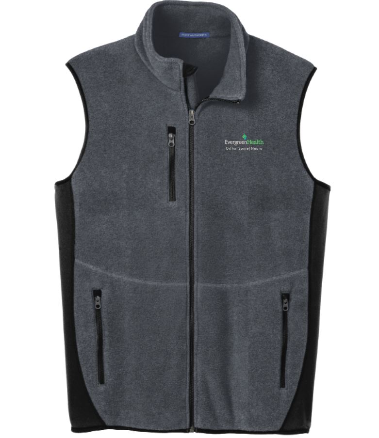 Men's Microfleece Vest - Pewter – TEC Store Associates