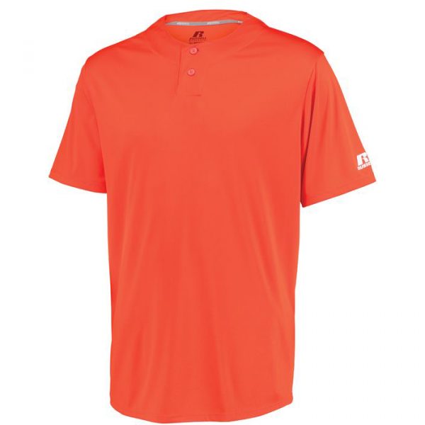Russell Performance Two-Button Solid Jersey