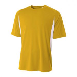 Youth Cooling Performance Color Block Short Sleeve Crew