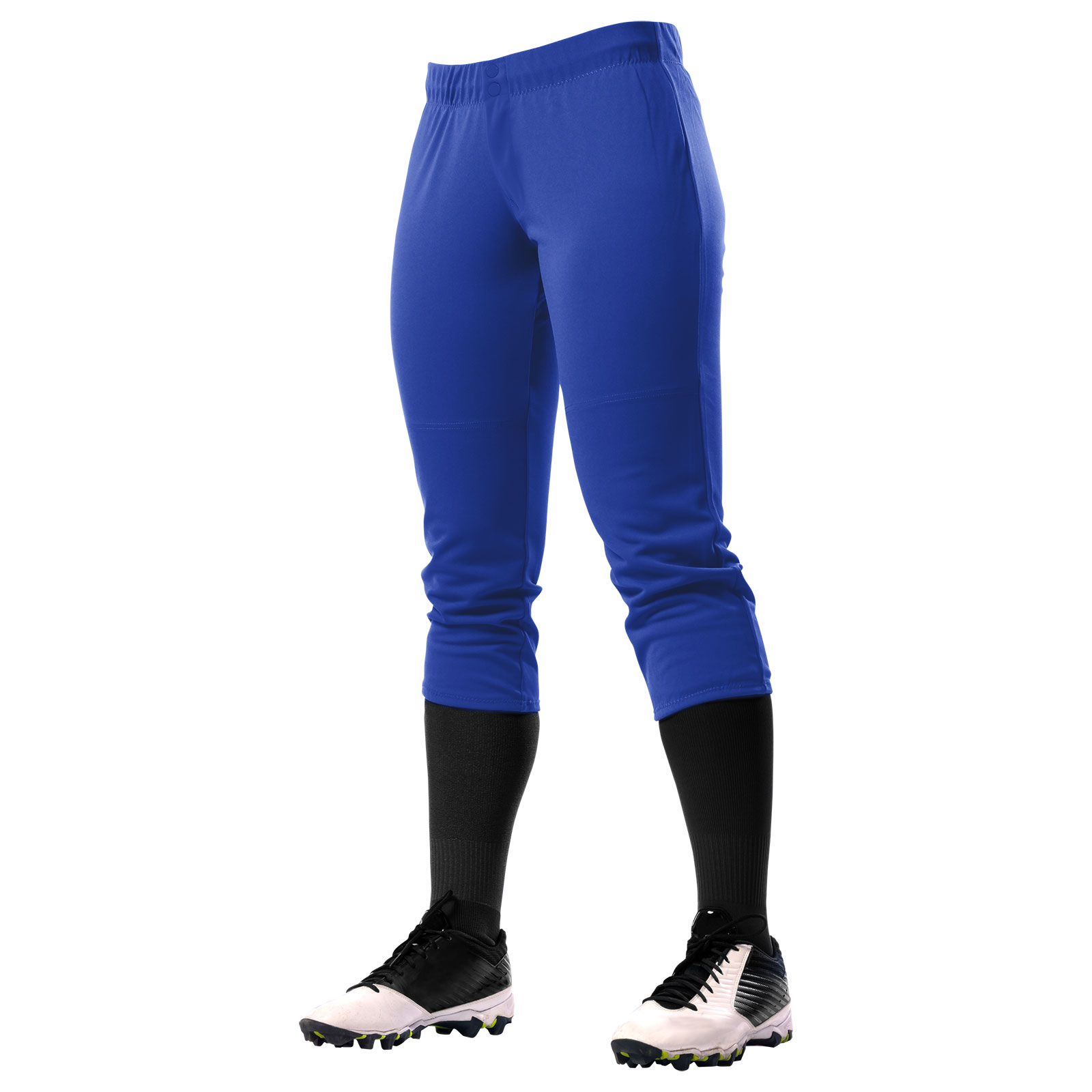Fireball Low-Rise Fastpitch Softball Pants, Women's 2X-Large, Royal 