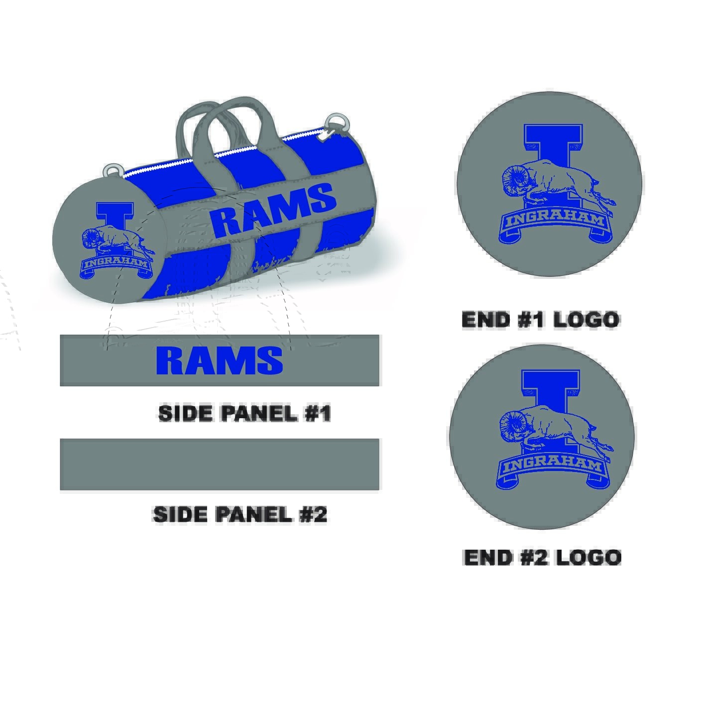 Ingraham High School Duffel